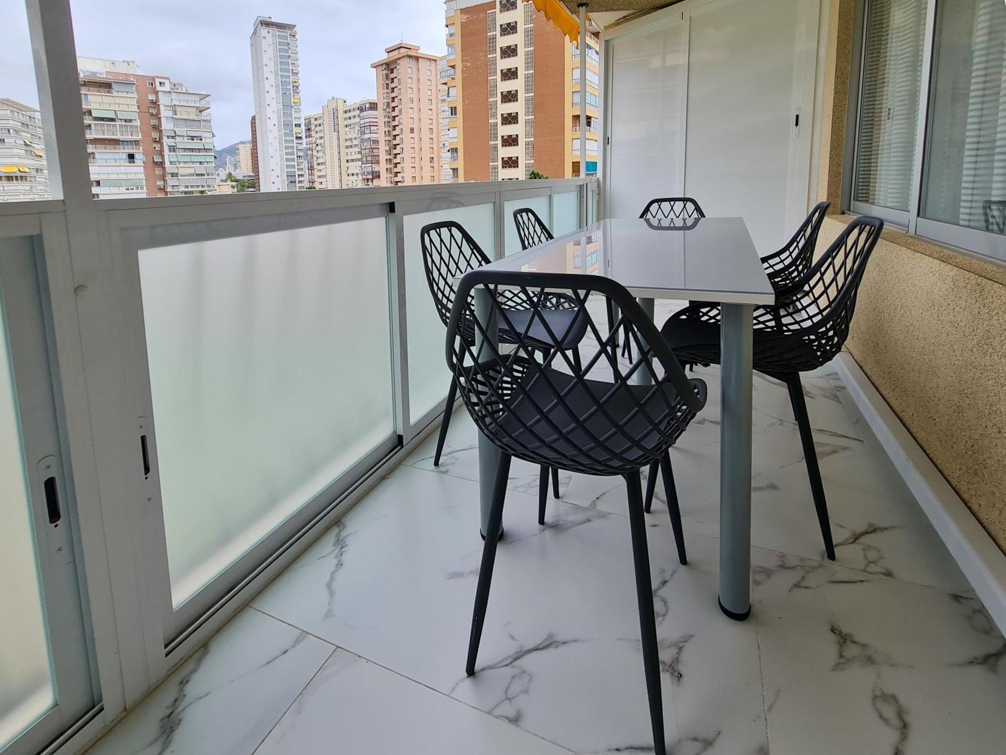 Apartamento Edificio Astoria Бенидорм Экстерьер фото